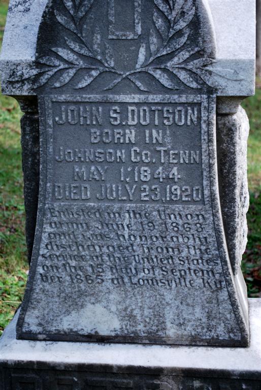 John Sherman Dotson, USA
