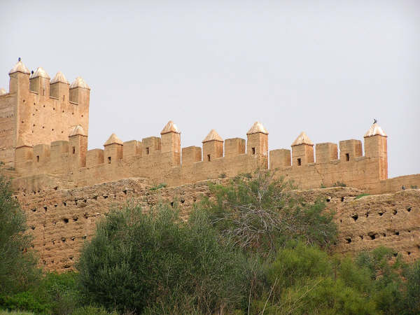 Chellah Fortress in Rabat