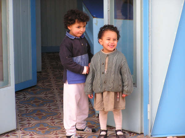 Children in Medina