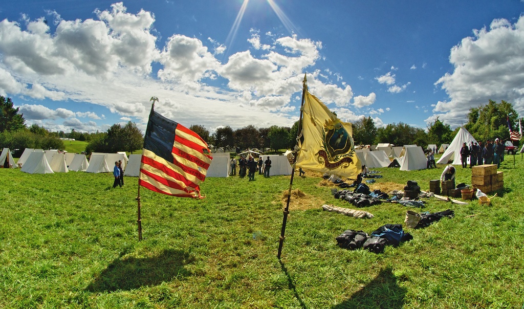 Civil war reenactment