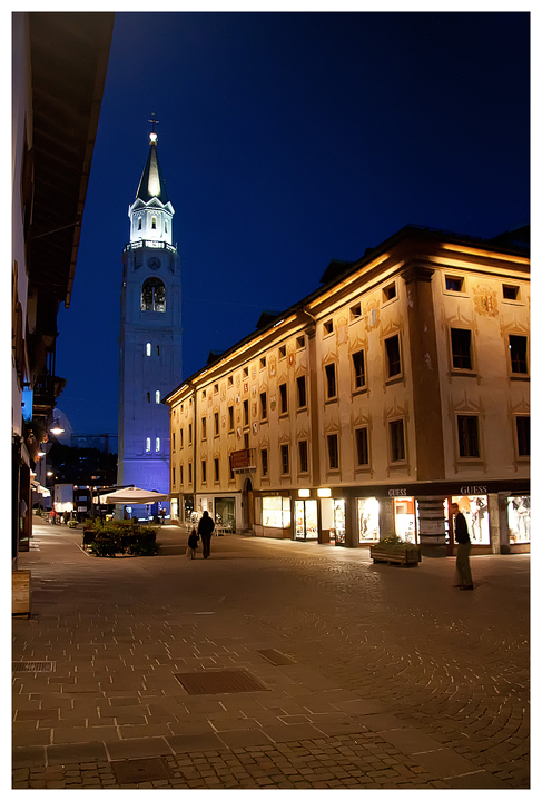 Parish Church at night