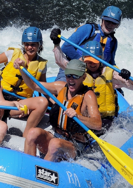 Gary Rollinson on the American River