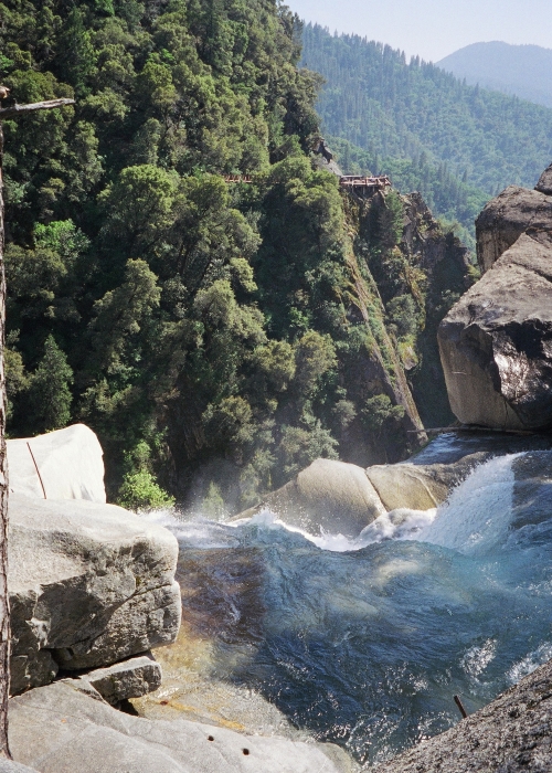 At the Top of Feather River Falls