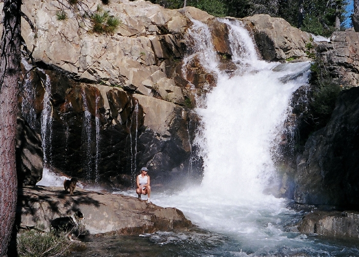 Lisa and Chuckie at Loveliness Falls