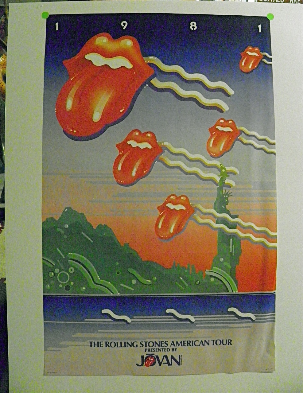 Poster: The Rolling Stones - American Tour 1981