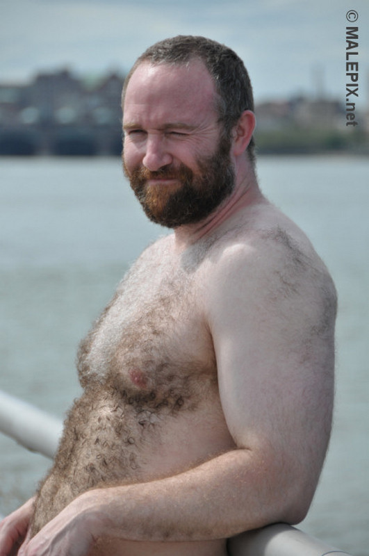 gorgeous mens photos hairy bears beach ocean pics.jpg