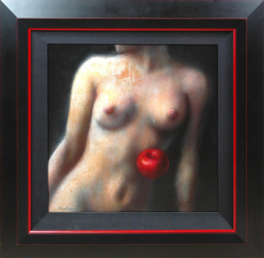 Yrigoyen - Nude and Red Apple.jpg