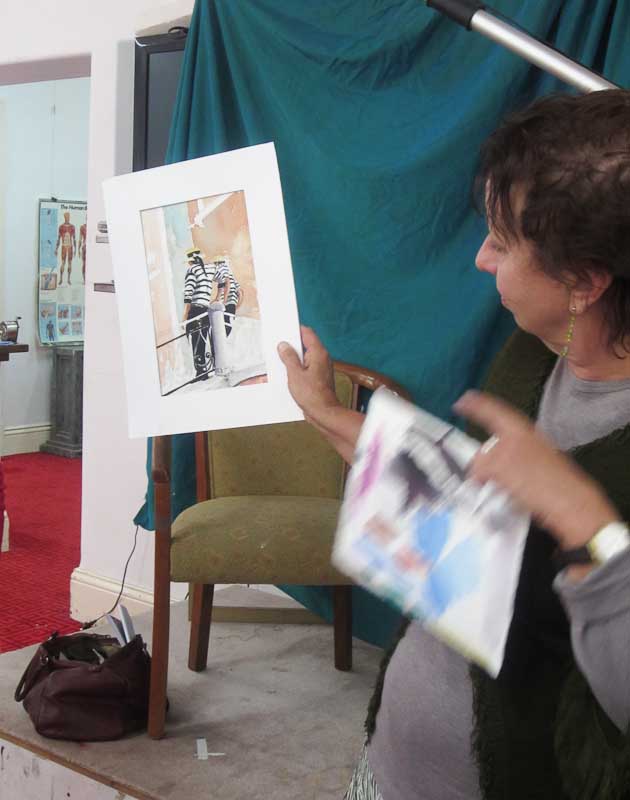 Brighton Art Society, Maxine Wade, tutor