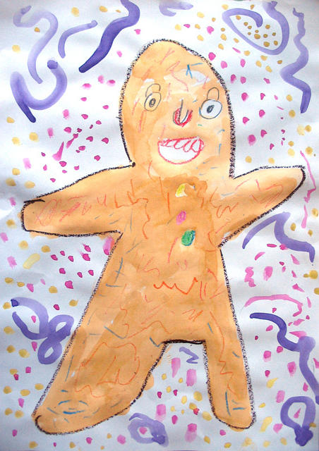 gingerbread man, Kyden, age:4.5