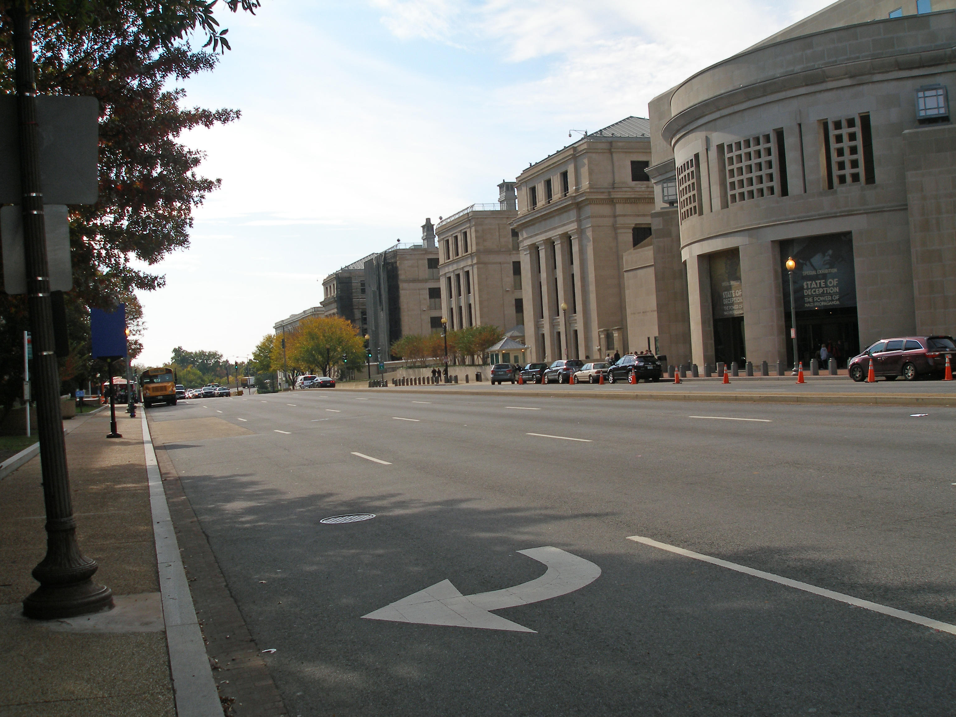 Looking South, 14th and Independence Ave. (US Hwy 1), Washington DC