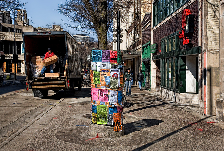 Delivery - State Street - Madison, Wisconsin