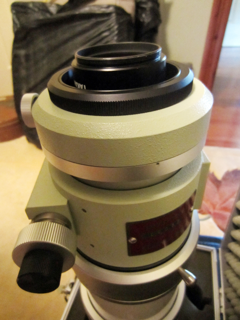 FSQ focuser end reducer and CAA