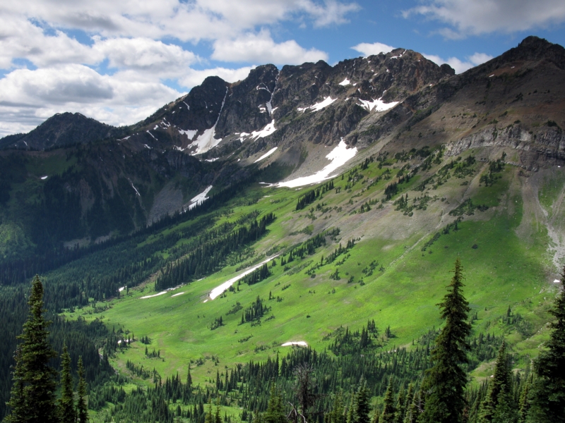 View from Rock Pass