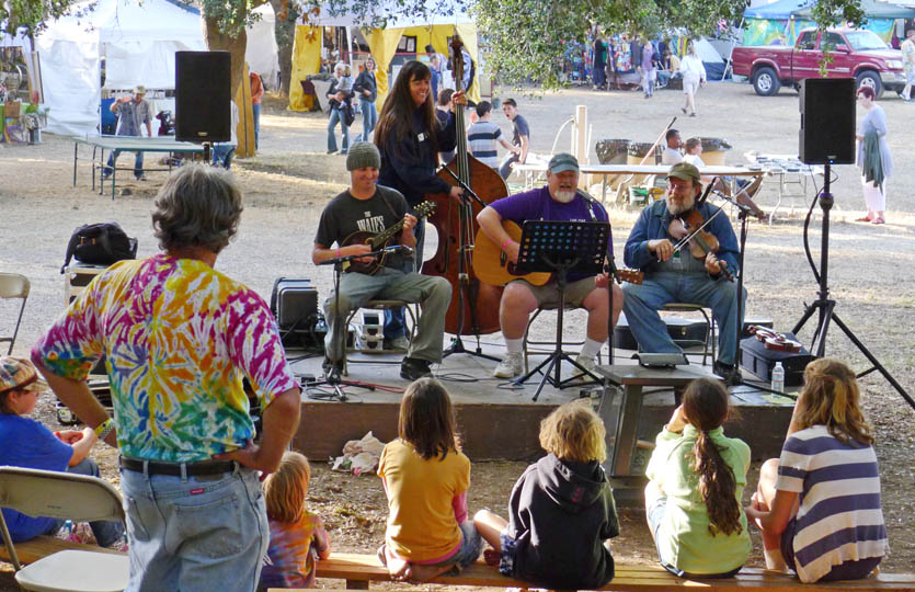 Music around the campfire