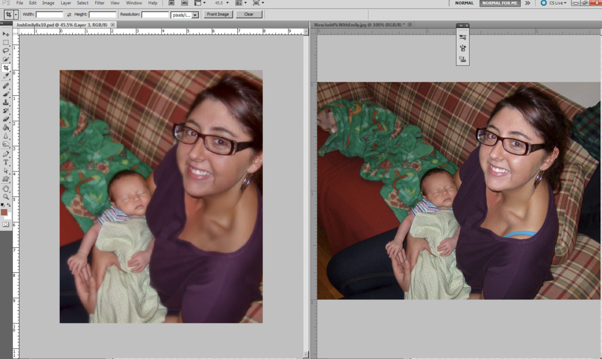 Reworking of Double Portrait