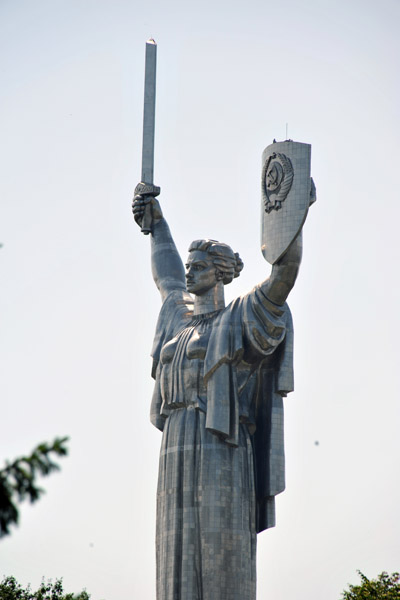 Motherland statue by  Yevgeny Vuchetich