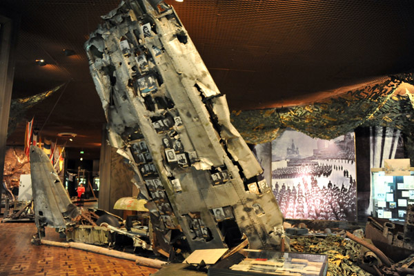 Wreckage of a Soviet Il-2 fighter, Great Patriotic War Museum, Kiev