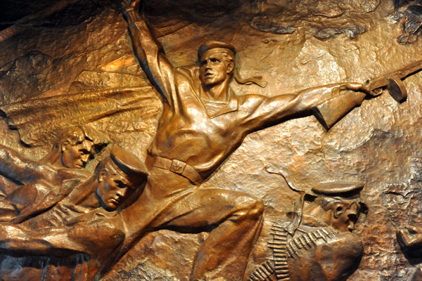 Relief sculpture - Heroic Defense of Sevastopol, Great Patriotic War Museum
