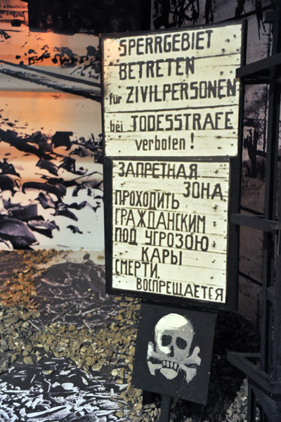 Sperrgebiet - Restricted Area Entry Prohibited for Civilians under penalty of death