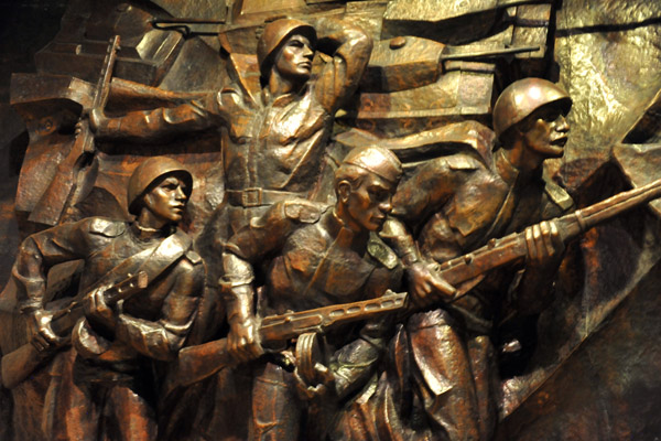 Relief Sculpture - Za Rodina! For the Motherland!