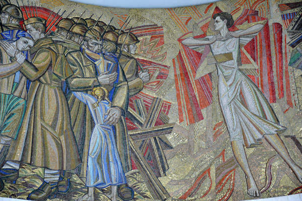 Mosaic, Hall of Glory - Great Patriotic War Museum