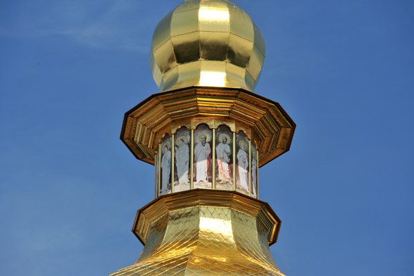 Detail of the tip of the central dome, St Michael's Cathedral, Kyiv