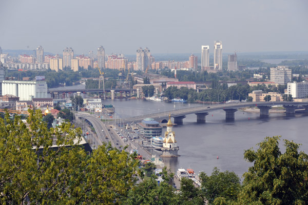 Havansky Bridge, Dniper River, Kyiv