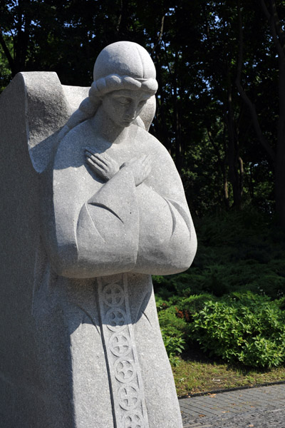 Angel of Sorrow at the Holodomor Genocide Memorial, Kyiv