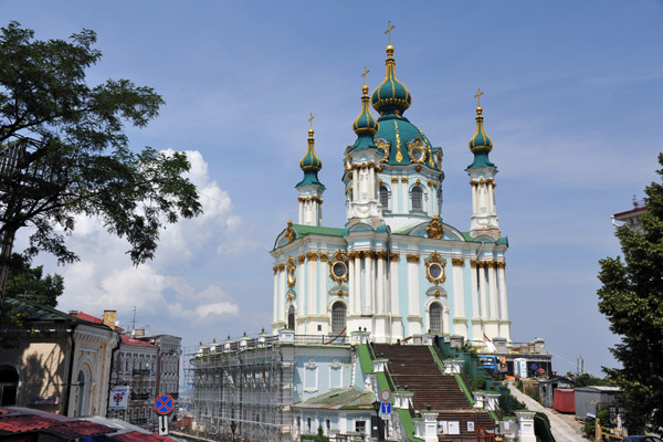 St. Andrew's Church, Andriivs'kyi descent, Kyiv