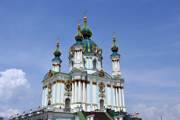 St. Andrew's Church, Andriivs'kyi descent, Kyiv