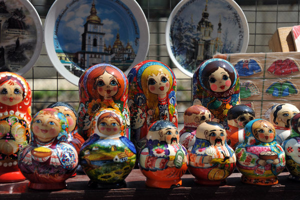 Nesting dolls, Kyiv