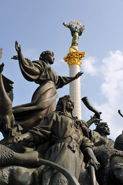 Founders Monument, Independence Square, Kyiv