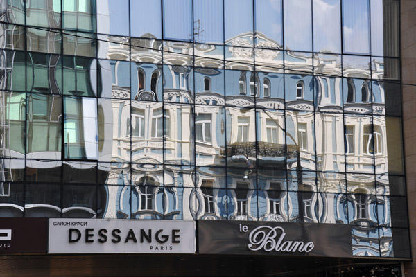 Reflections: Volodymyrska St, 49А, Kyiv