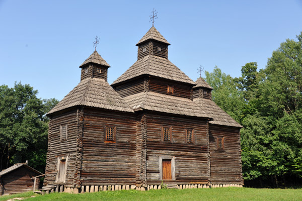 Church of the Resurrection (Voskresenska), 1789, Pyrohiv Museum of Folk Architecture