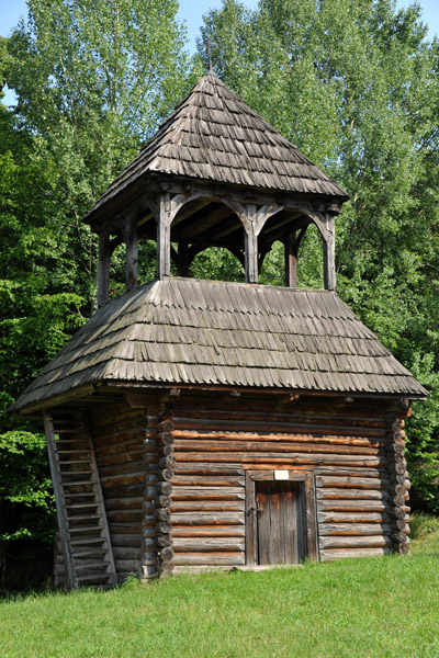 bell tower from the village of Velykyi Zholudsk, 1777