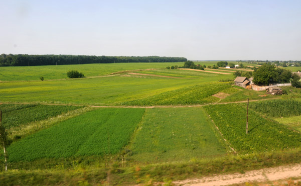 Farmland of Ozhenyn, Rivne Oblast, Ukraine
