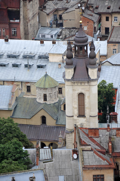 Armenian Cathedral from Lviv Town Hall