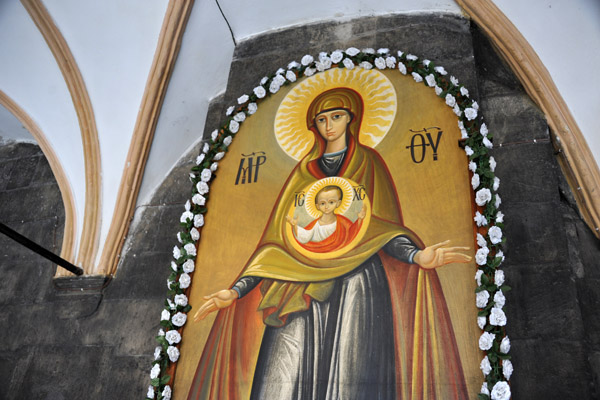Mary and Jesus, Lviv