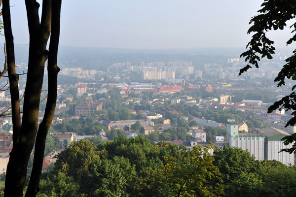 View from Lviv Castle Hill