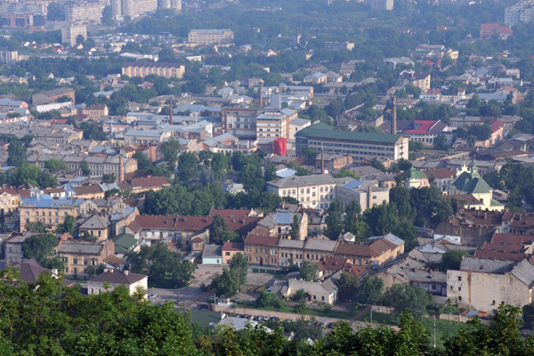 Lviv from Castle Hill