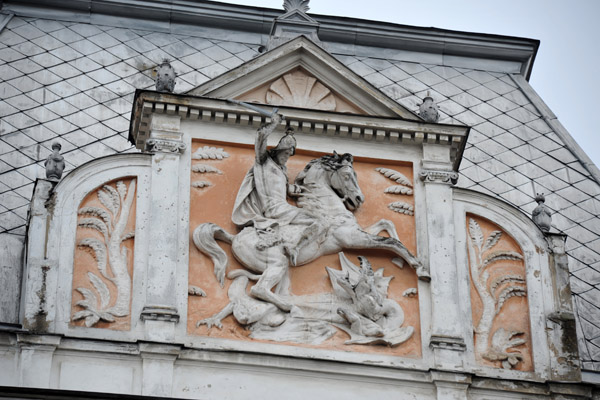 St. George and the Dragon, George Hotel, Lviv