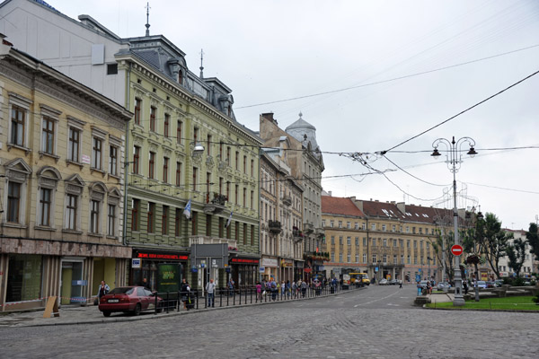Miskevycha Square, Lviv