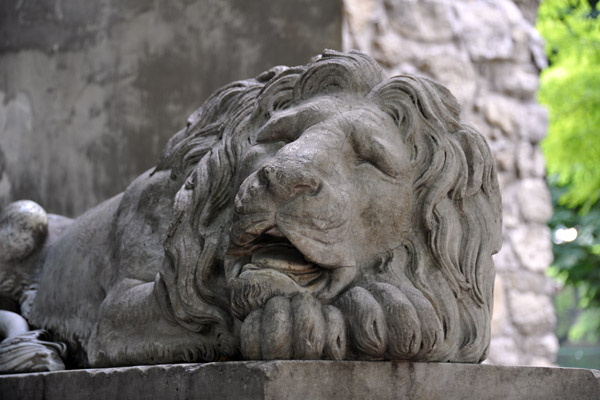 Lion at the entrance to the Gunpowder Tower, Lviv