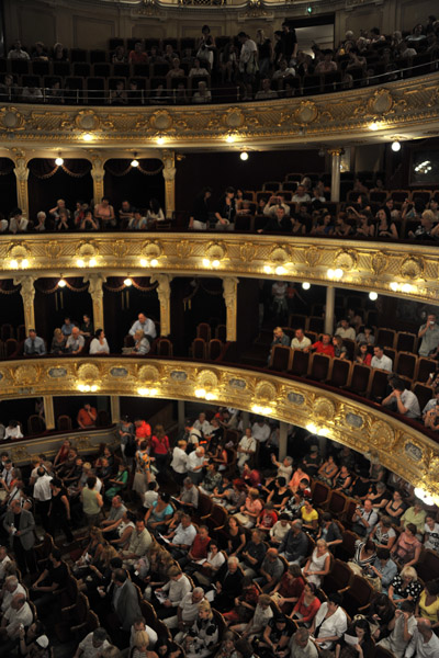 Seated for Act II, Lviv Opera House