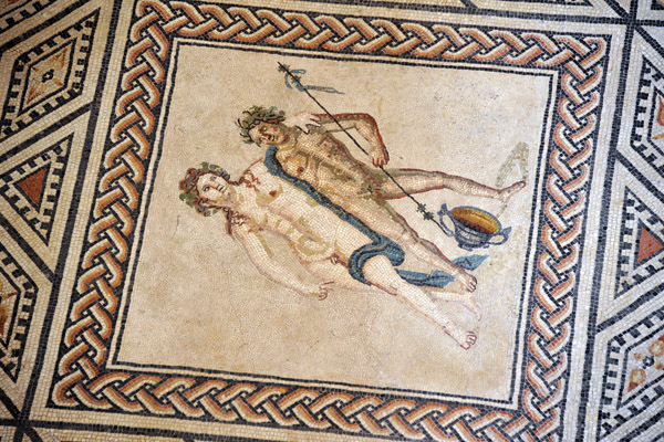 The Dionysos Mosaic of Cologne, 3rd C. AD