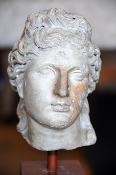 Head of the god Apollo, 2nd C. AD
