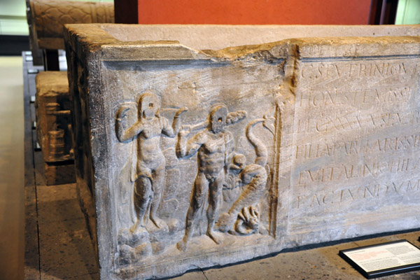 The Cologne Hesione sarcophagus -  Gaius Severinius Vitalis, 2nd C. AD
