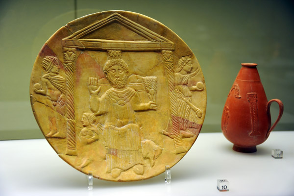 Votive plate for the African god Baal-Saturn, 3rd C. AD