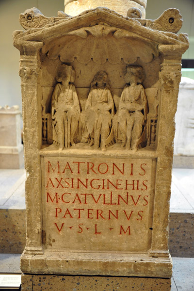 Altar of the three Axsinginehae Matrons, 2nd C. AD