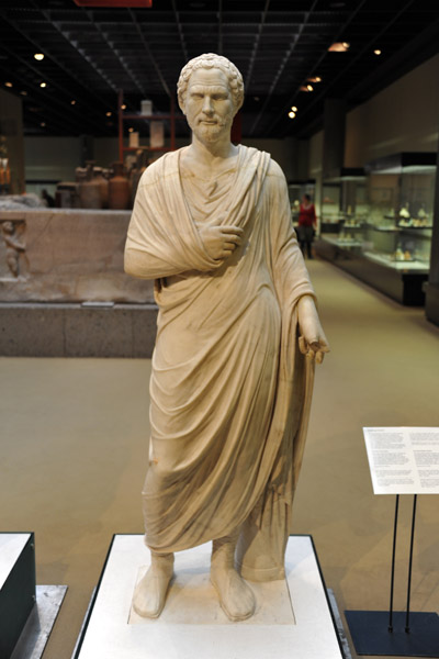 Toga-statue of Demosthenes, late 1st C. BC